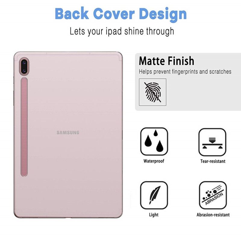 Coque Samsung Galaxy Tab S6 Transparente