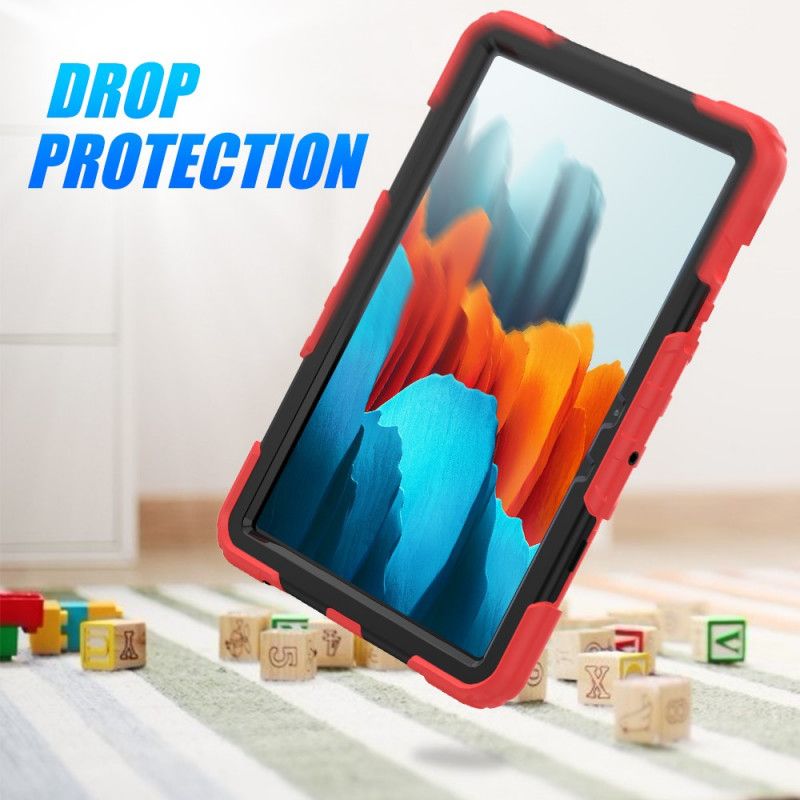 Coque Samsung Galaxy Tab S7 Multi-fonctionnelle Bicolore