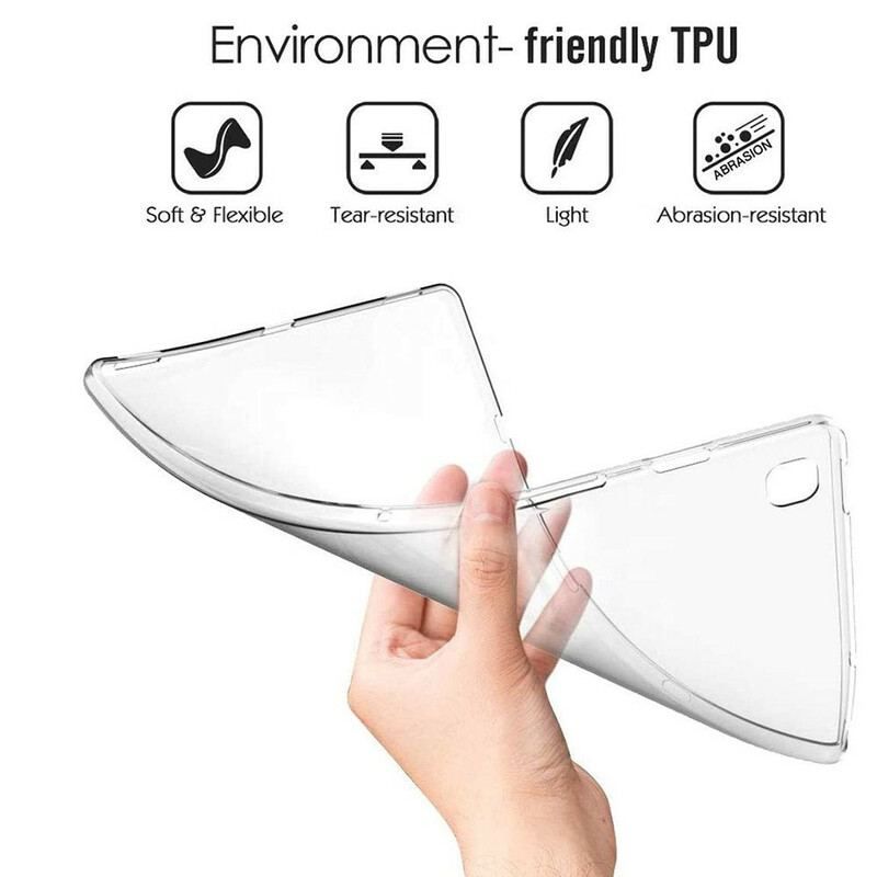 Coque Samsung Galaxy Tab S8 / Tab S7 Transparente Givrée