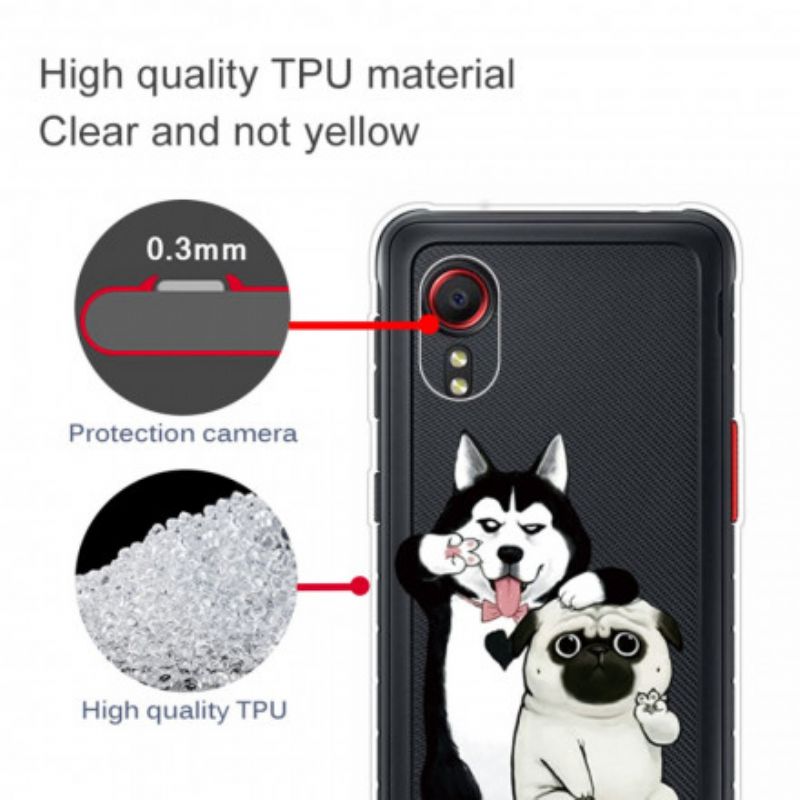 Coque Samsung Galaxy XCover 5 Drôles De Chiens