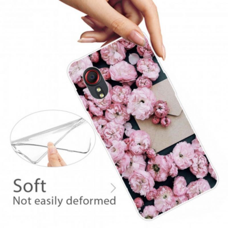 Coque Samsung Galaxy XCover 5 Fleurs Intenses