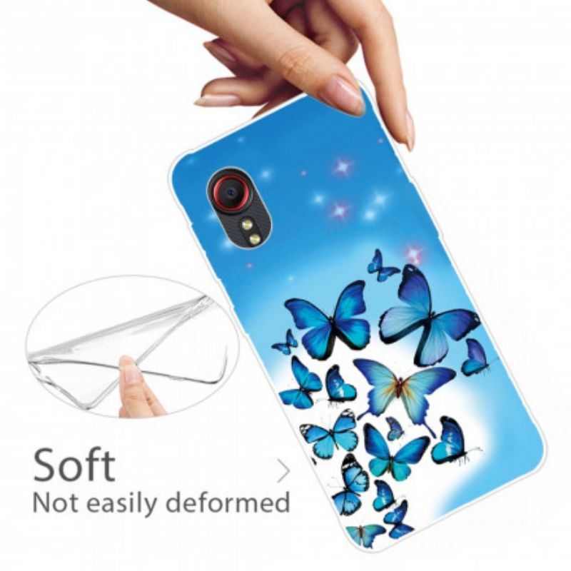 Coque Samsung Galaxy XCover 5 Papillons Papillons