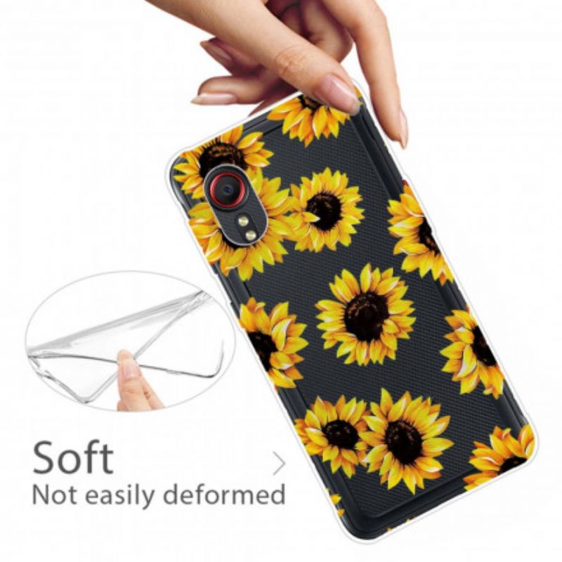 Coque Samsung Galaxy XCover 5 Tournesols