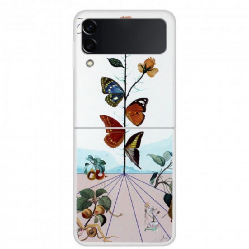 Coque Samsung Galaxy Z Flip 3 5G Papillons De La Nature