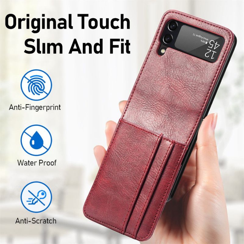 Coque Samsung Galaxy Z Flip 3 5G Style Cuir Portefeuille