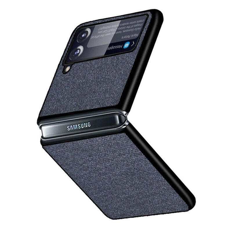 Coque Samsung Galaxy Z Flip 3 5G Texture Tissu