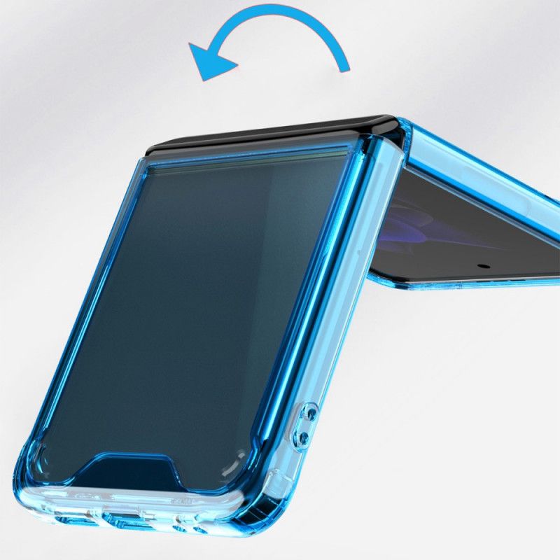 Coque Samsung Galaxy Z Flip 3 5G Transparente Colorée