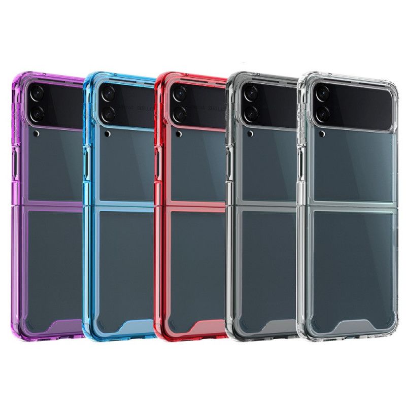 Coque Samsung Galaxy Z Flip 3 5G Transparente Colorée