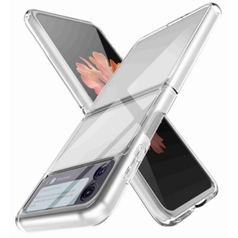 Coque Samsung Galaxy Z Flip 4 Transparente Anti-Jaunissement