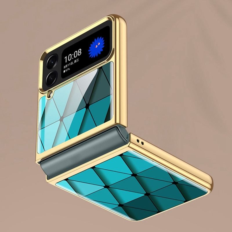 Coque Samsung Galaxy Z Flip 4 Verre Trempé Tricolore GKK