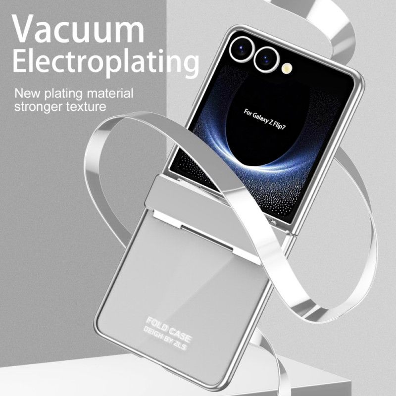 Coque Samsung Galaxy Z Flip 7 5G Design Métallisé Anti-Empreintes