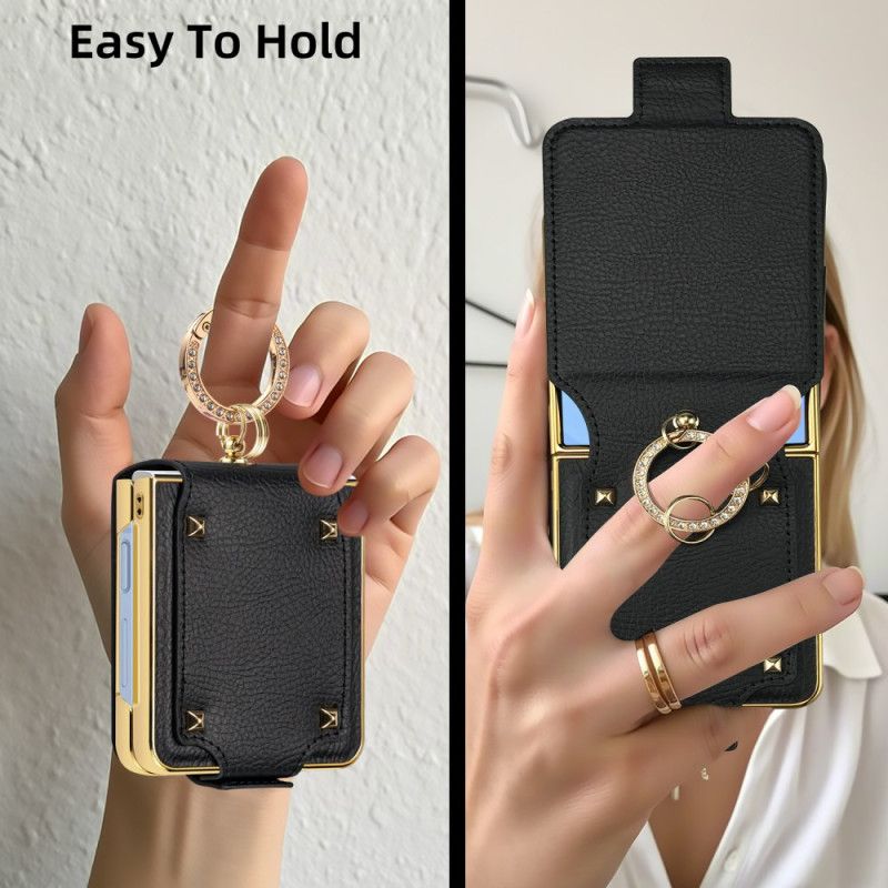 Coque Samsung Galaxy Z Flip 7 Anneau Premium