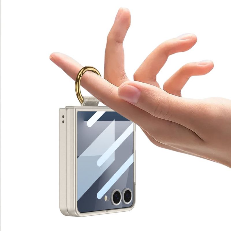 Coque Samsung Galaxy Z Flip 7 Anneau-Support GKK