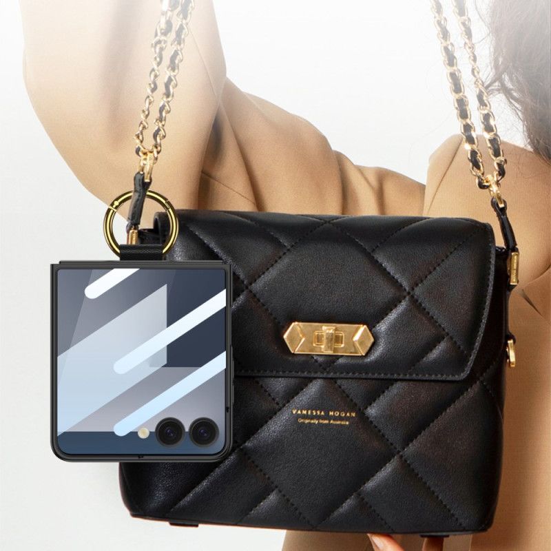 Coque Samsung Galaxy Z Flip 7 Anneau-Support GKK