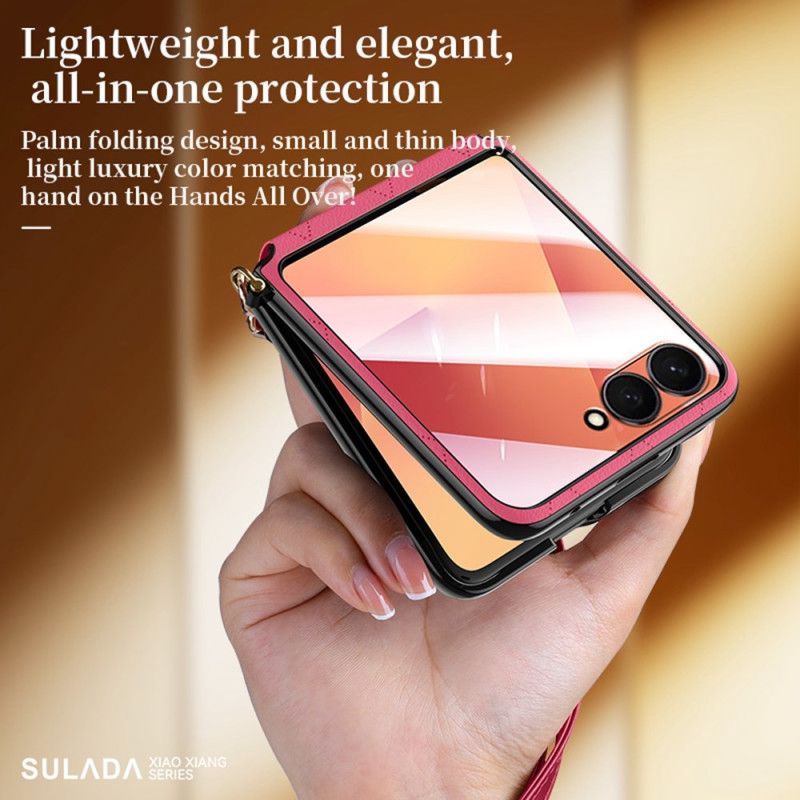 Coque Samsung Galaxy Z Flip 7 Bandoulière SULADA