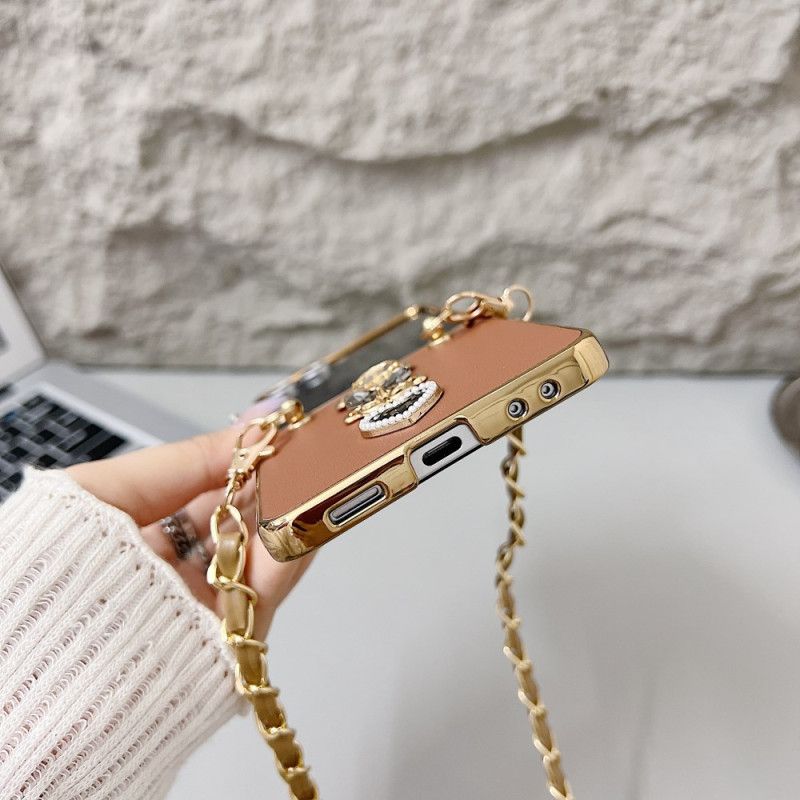 Coque Samsung Galaxy Z Flip 7 Breloque et Bandoulière