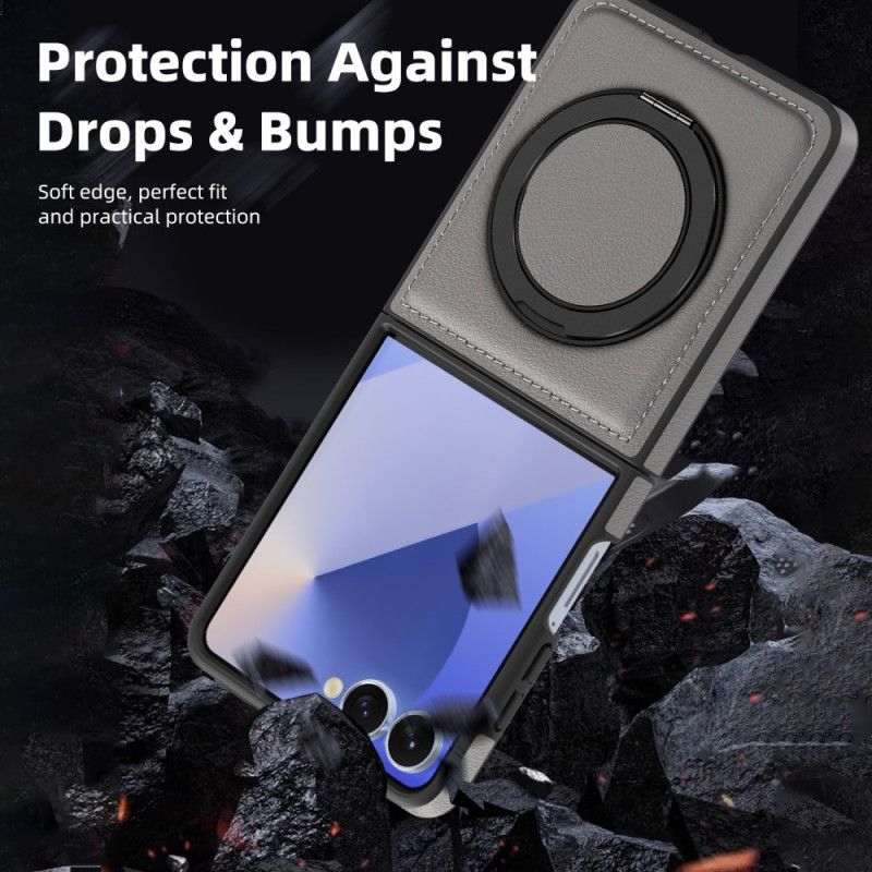 Coque Samsung Galaxy Z Flip 7 Compatible MagSafe Anneau-Support