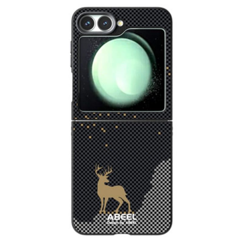 Coque Samsung Galaxy Z Flip 7 FE 5G / Z Flip 6 5G Compatible MagSafe Motif Cerf