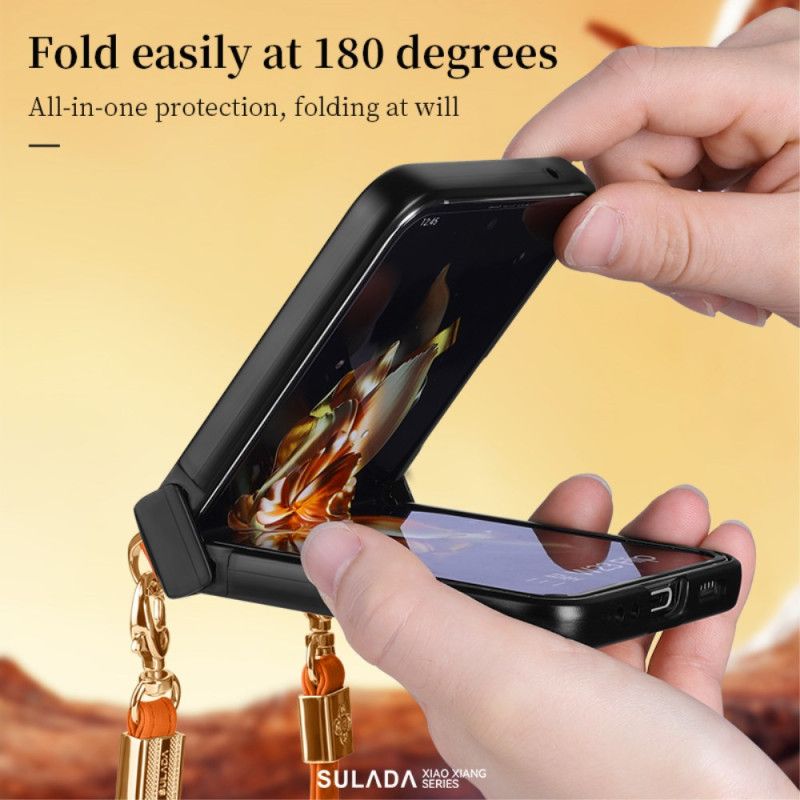 Coque Samsung Galaxy Z Flip 7 FE / Z Flip 6 Bandoulière SULADA