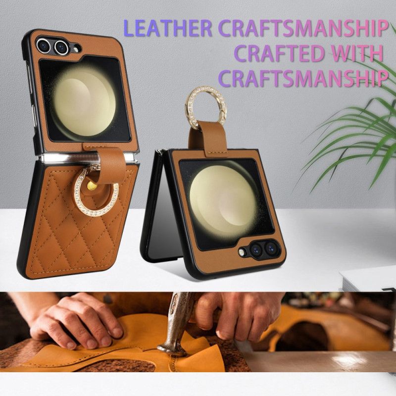 Coque Samsung Galaxy Z Flip 7 FE / Z Flip 6 Classique Matelassée