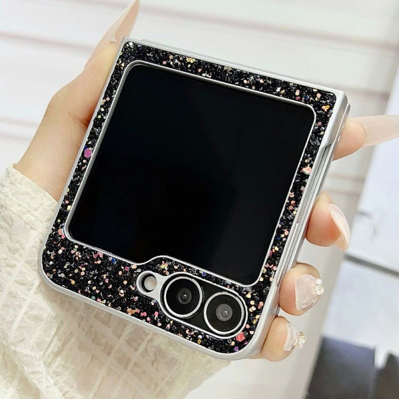 Coque Samsung Galaxy Z Flip 7 FE / Z Flip 6 Design Pailleté