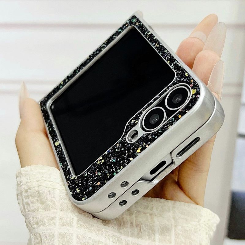 Coque Samsung Galaxy Z Flip 7 FE / Z Flip 6 Design Pailleté