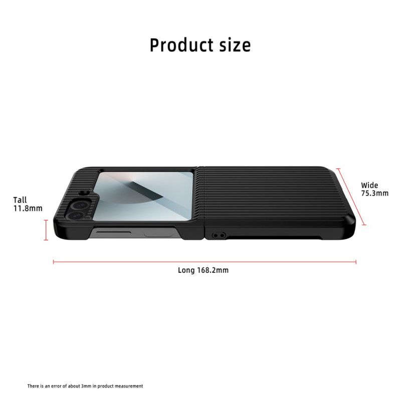 Coque Samsung Galaxy Z Flip 7 FE / Z Flip 6 Design Rayé