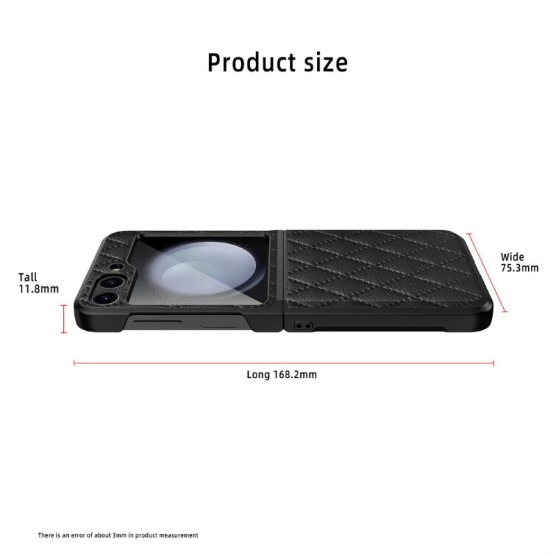 Coque Samsung Galaxy Z Flip 7 FE / Z Flip 6 Matelassée