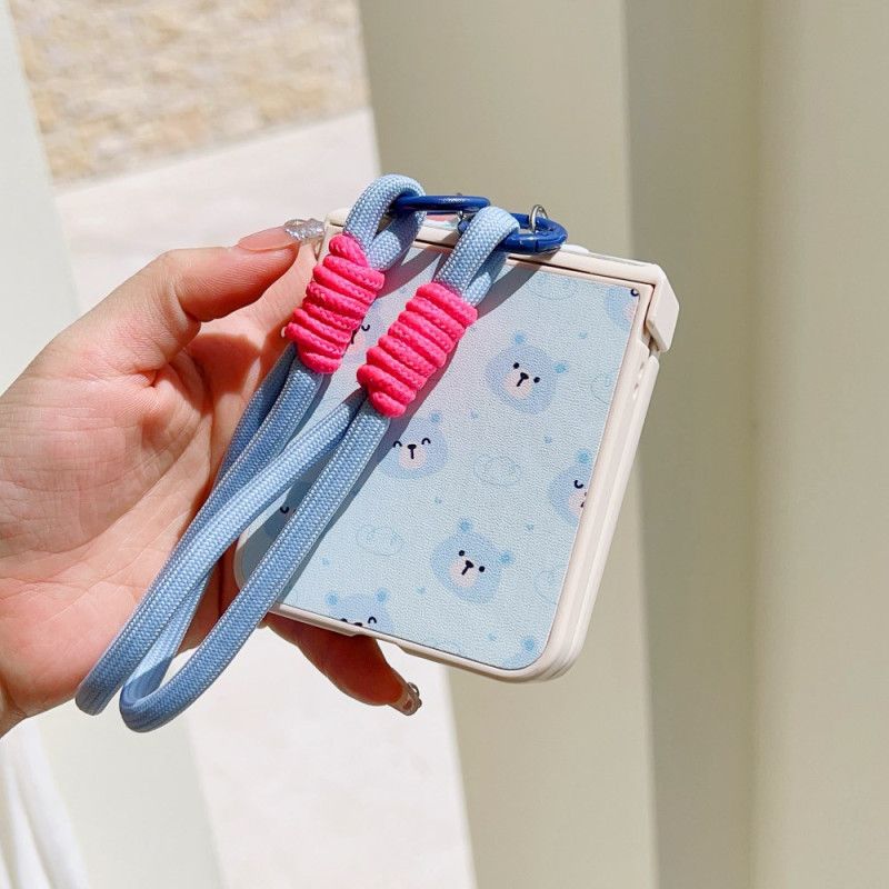 Coque Samsung Galaxy Z Flip 7 FE / Z Flip 6 Motif Ours et Dragonne