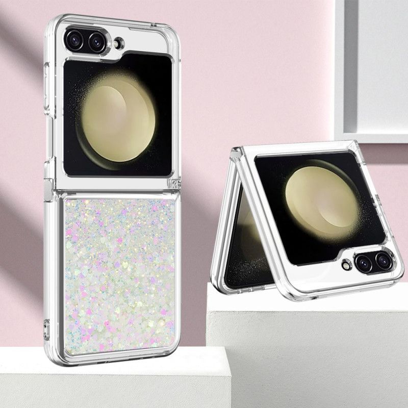 Coque Samsung Galaxy Z Flip 7 FE / Z Flip 6 Paillettes