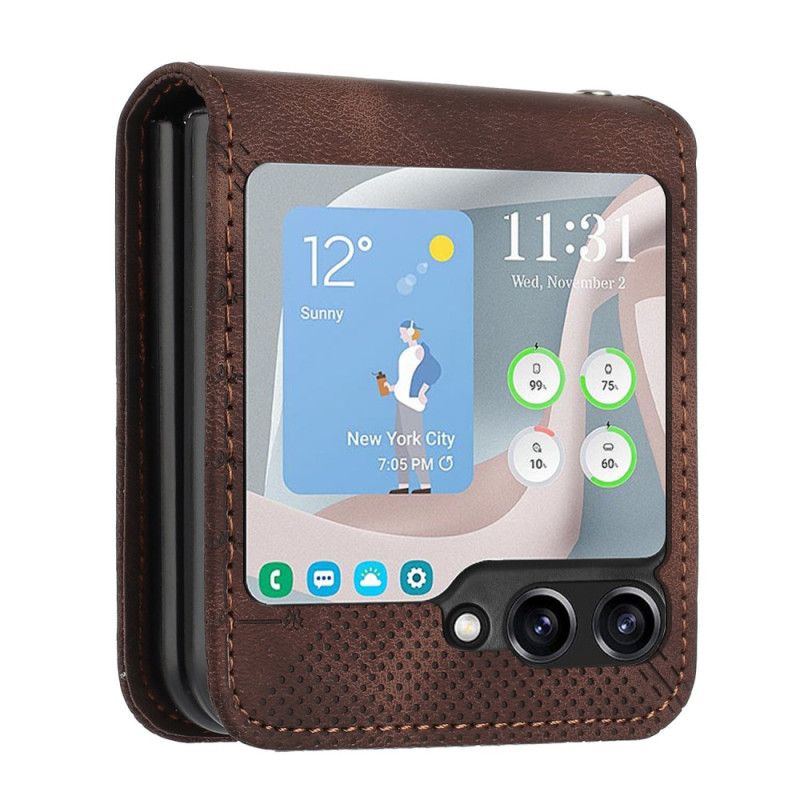 Coque Samsung Galaxy Z Flip 7 FE / Z Flip 6 Portefeuille Motif