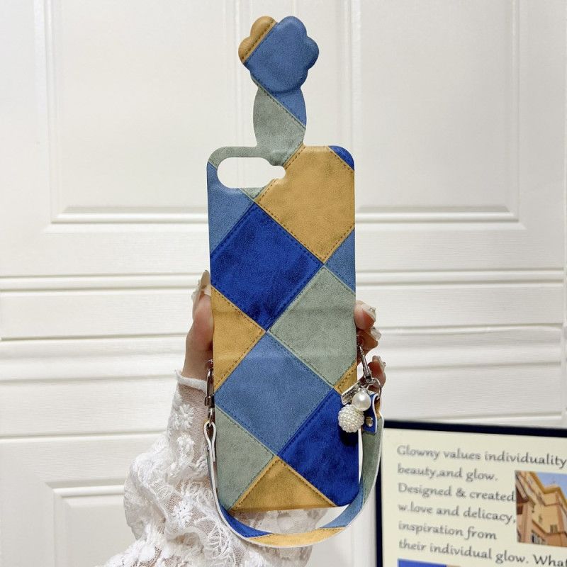 Coque Samsung Galaxy Z Flip 7 FE / Z Flip 6 Rétro avec Fermoir Patte de Chat