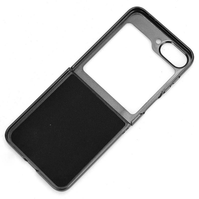 Coque Samsung Galaxy Z Flip 7 FE / Z Flip 6 Simili Cuir Couture