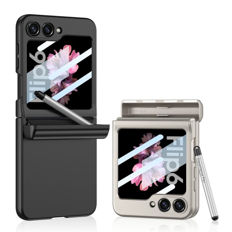 Coque Samsung Galaxy Z Flip 7 FE / Z Flip 6 Stylet et Charnière Magnétique