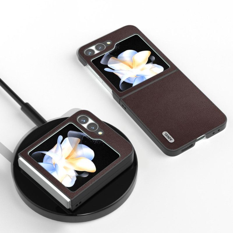 Coque Samsung Galaxy Z Flip 7 FE / Z Flip 6 Subtile Cuir