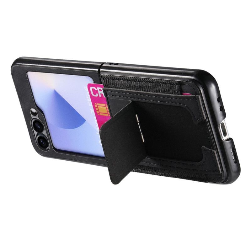 Coque Samsung Galaxy Z Flip 7 FE / Z Flip 6 Support et Porte-Cartes