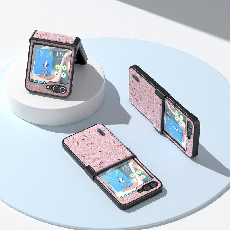 Coque Samsung Galaxy Z Flip 7 FE / Z Flip 6 Surface Scintillante ABEEL