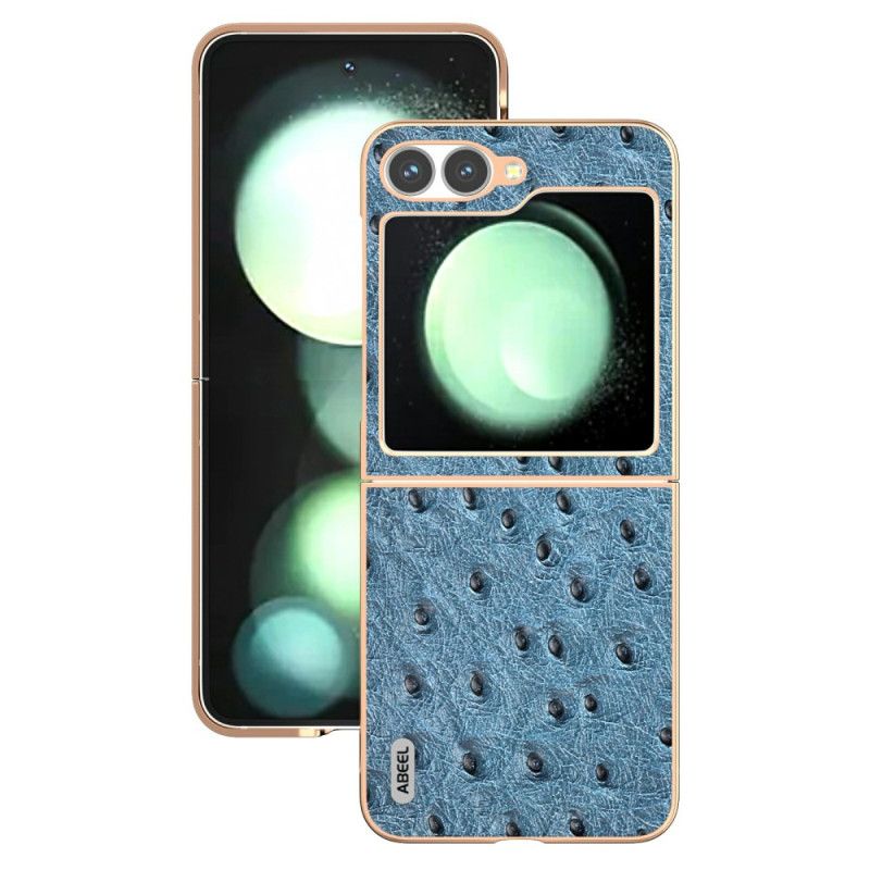 Coque Samsung Galaxy Z Flip 7 FE / Z Flip 6 Texture Autruche