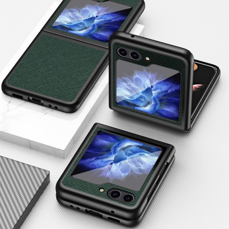 Coque Samsung Galaxy Z Flip 7 FE / Z Flip 6 Texture Croisée