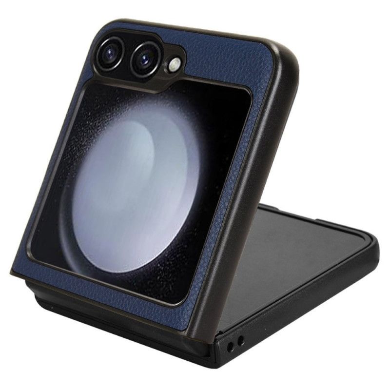 Coque Samsung Galaxy Z Flip 7 FE / Z Flip 6 Texture Litchi Porte-Cartes