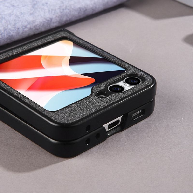Coque Samsung Galaxy Z Flip 7 FE / Z Flip 6 Texture Tissu