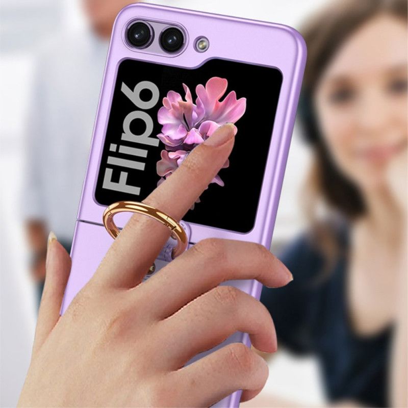 Coque Samsung Galaxy Z Flip 7 FE / Z Flip 6 Ultra Mince et Anneau GKK