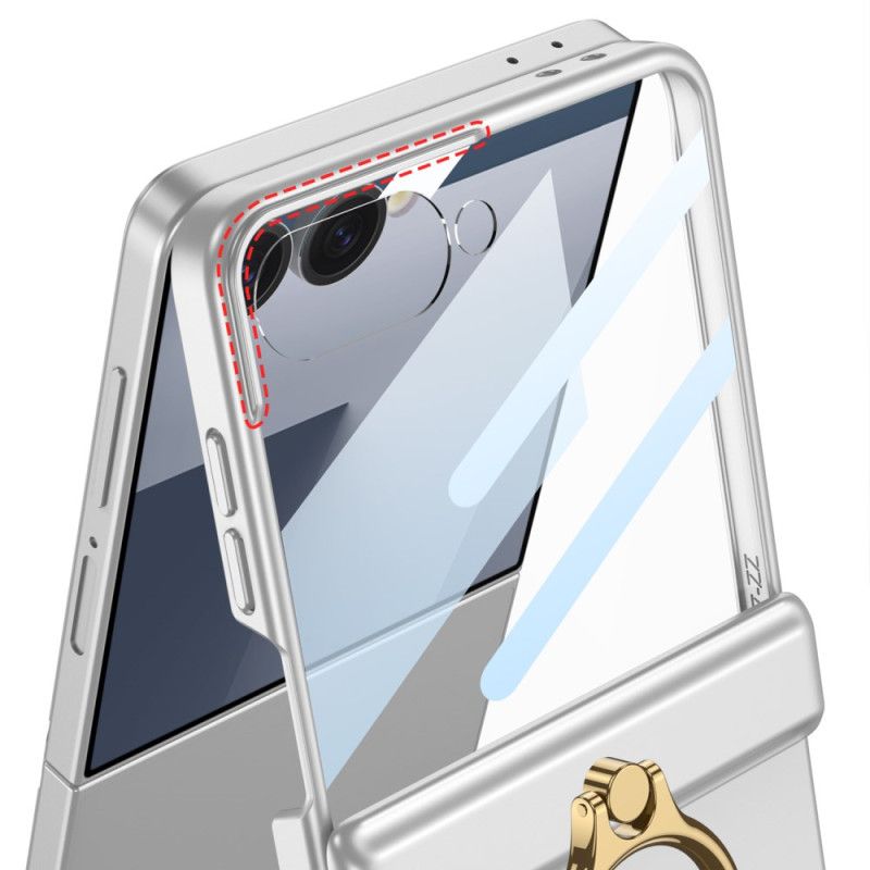 Coque Samsung Galaxy Z Flip 7 Magnétique avec Anneau-Suupport GKK