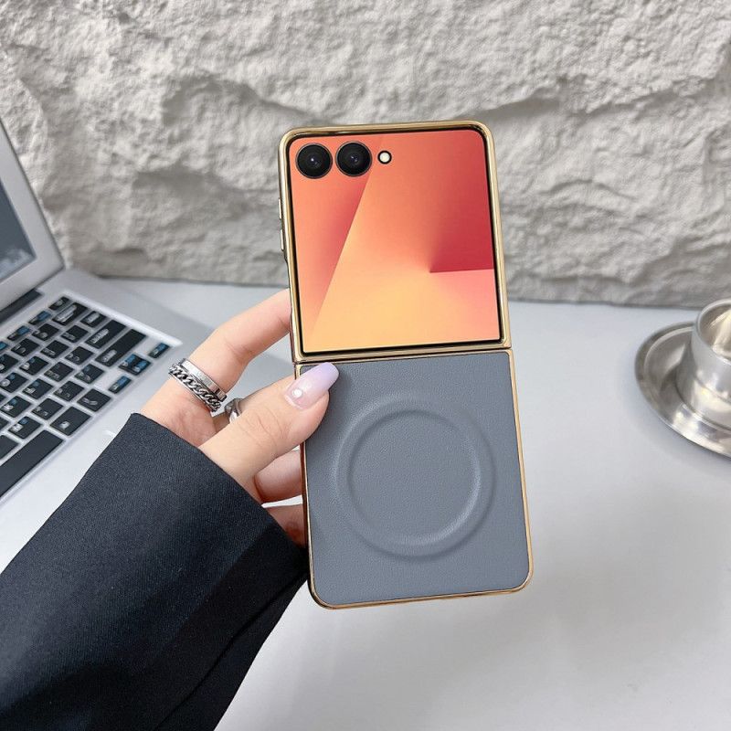 Coque Samsung Galaxy Z Flip 7 Magnétique Surface Nappa