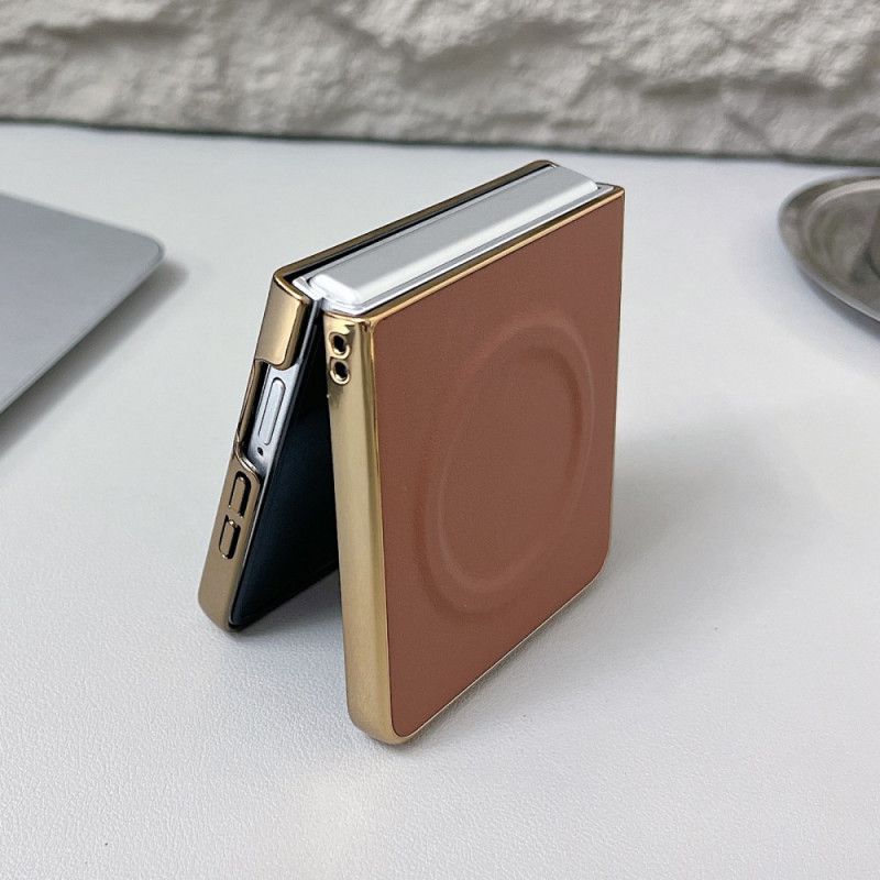 Coque Samsung Galaxy Z Flip 7 Magnétique Surface Nappa