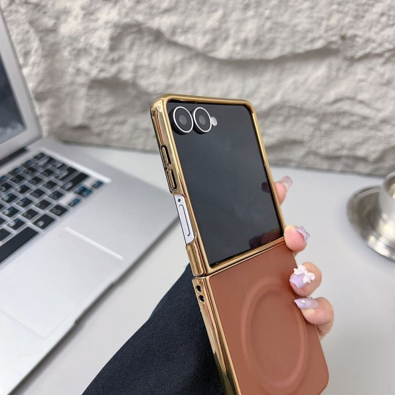 Coque Samsung Galaxy Z Flip 7 Magnétique Surface Nappa