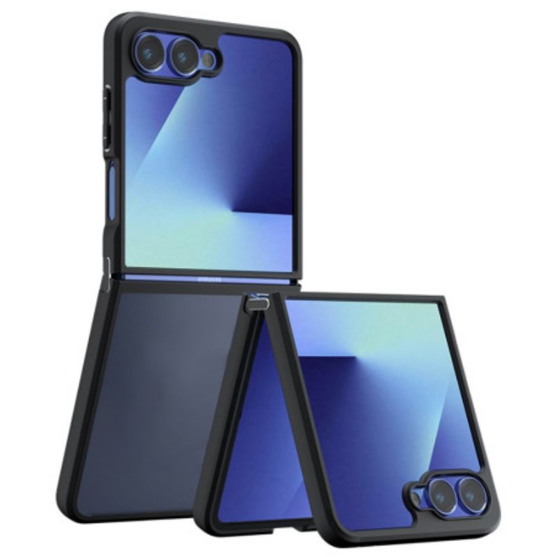 Coque Samsung Galaxy Z Flip 7 Noir Transparent