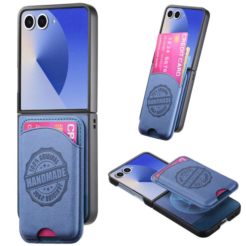 Coque Samsung Galaxy Z Flip 7 Porte-Cartes Compatible MagSafe