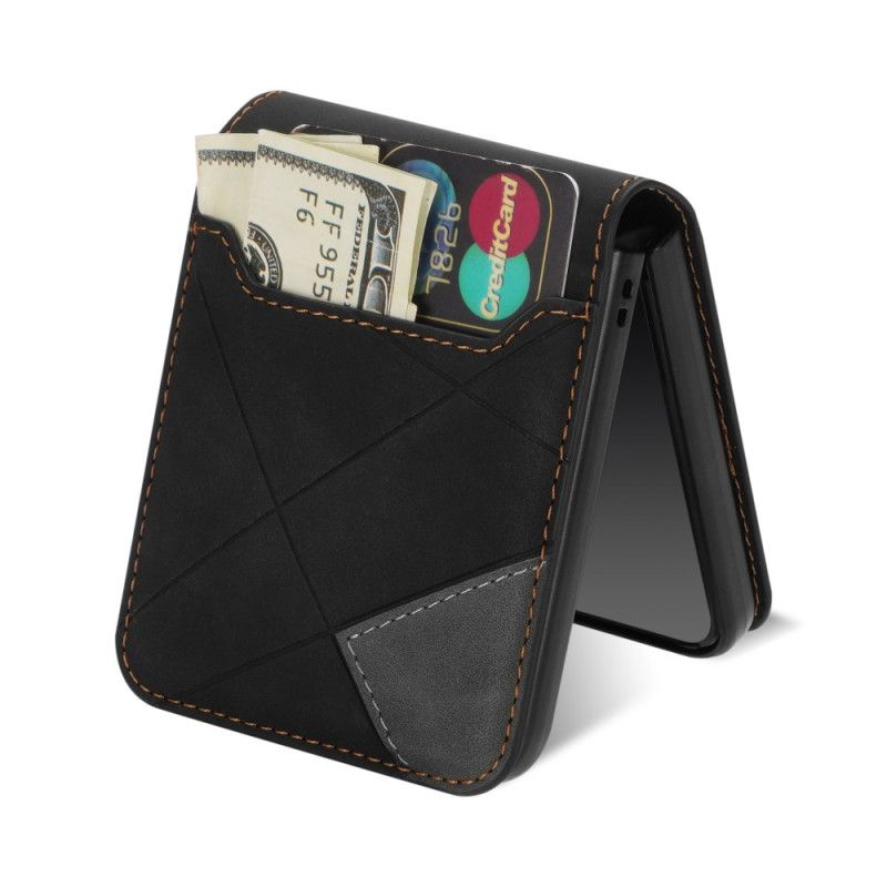 Coque Samsung Galaxy Z Flip 7 Porte-Cartes Motif