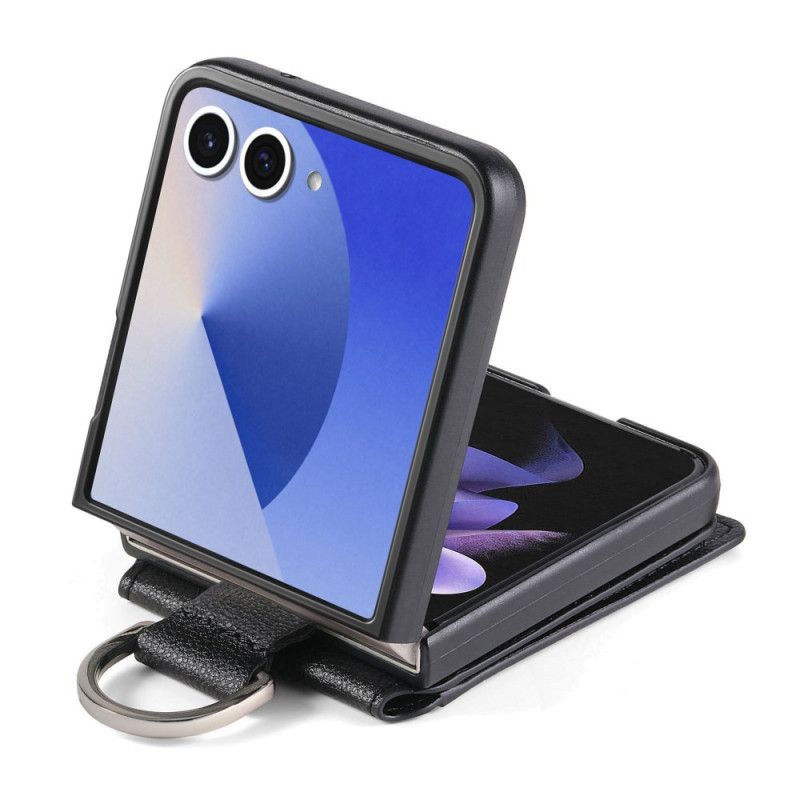 Coque Samsung Galaxy Z Flip 7 Premium Porte-Cartes et Support